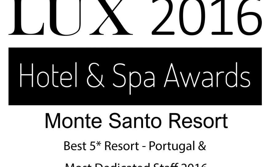 Monte Santo distinguido pelos Lux Hotel & SPA Awards