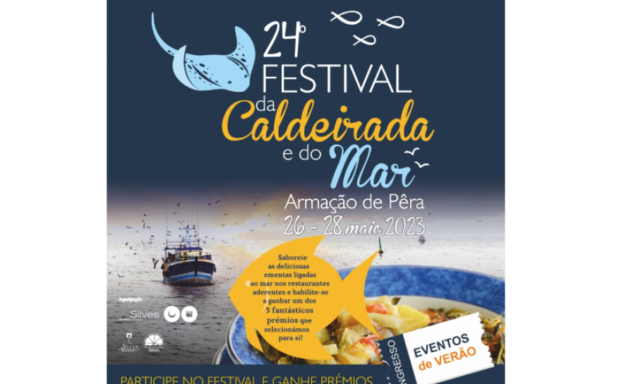 24.º FESTIVAL DA CALDEIRADA E DO MAR SORTEIA INGRESSOS PARA EVENTOS DE VERÃO