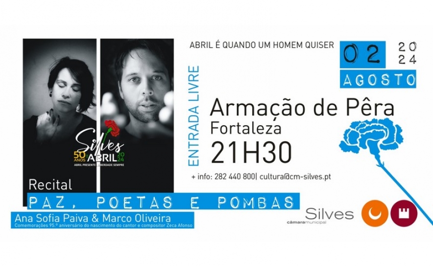 FORTALEZA DE ARMAÇÃO DE PÊRA É PALCO DE RECITAL DE HOMENAGEM A ZECA AFONSO 