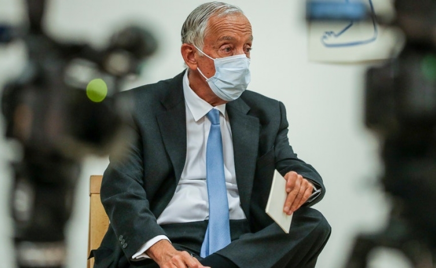 Covid-19: Presidente da República defende reposição do uso de máscara na rua