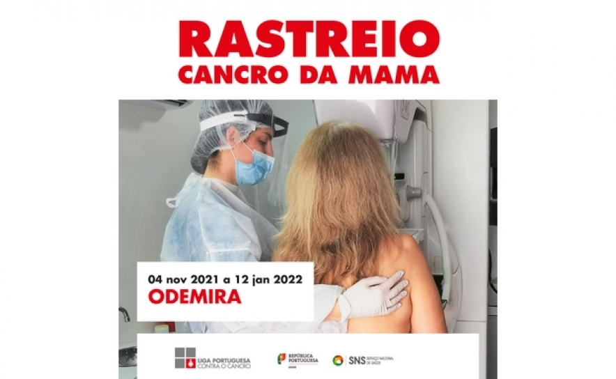 RASTREIO GRATUITO DO CANCRO DA MAMA NO CONCELHO DE ODEMIRA