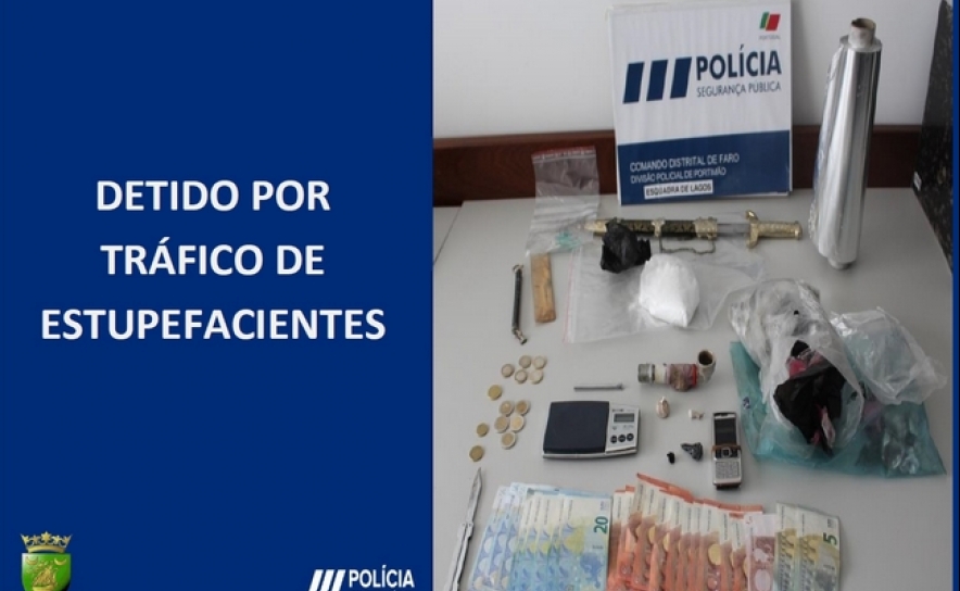  DETIDO POR TRÁFICO DE ESTUPEFACIENTES 