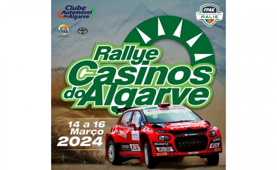 RALLYE CASINOS DO ALGARVE PRESTES A IR PARA A ESTRADA