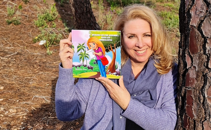 Jornalista Nathalie Dias lança o seu 1º livro «Quando eu for grande… quero ser Jornalista»