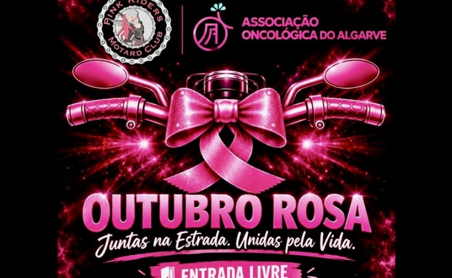 Pink Riders promovem 5.ª edição do Outubro Rosa em Faro 