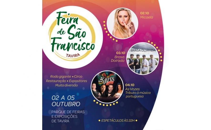 Feira de São Francisco: quatro dias de festa, música e diversão