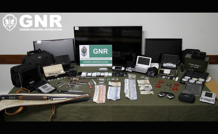  Detenção por tráfico de estupefacientes em Albufeira