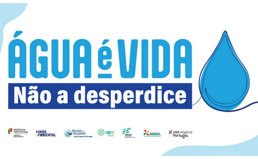 «Água é vida – não a desperdice» arranca no Algarve