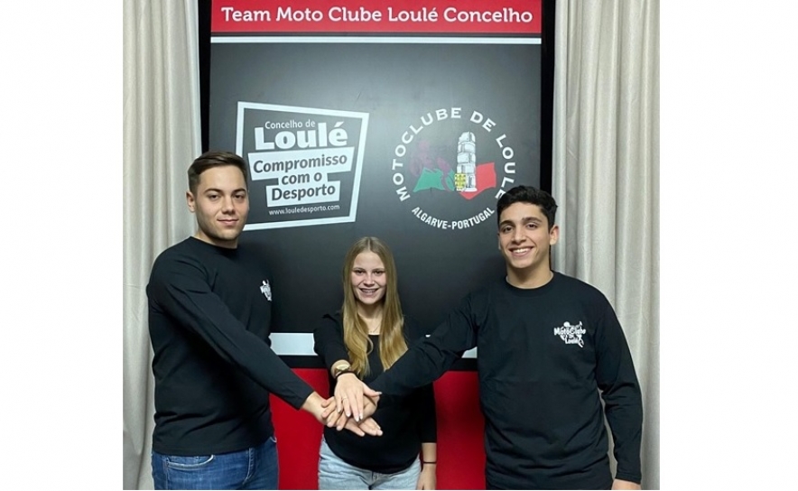 Team Motoclube de Loulé Concelho Aposta tripla em 2023