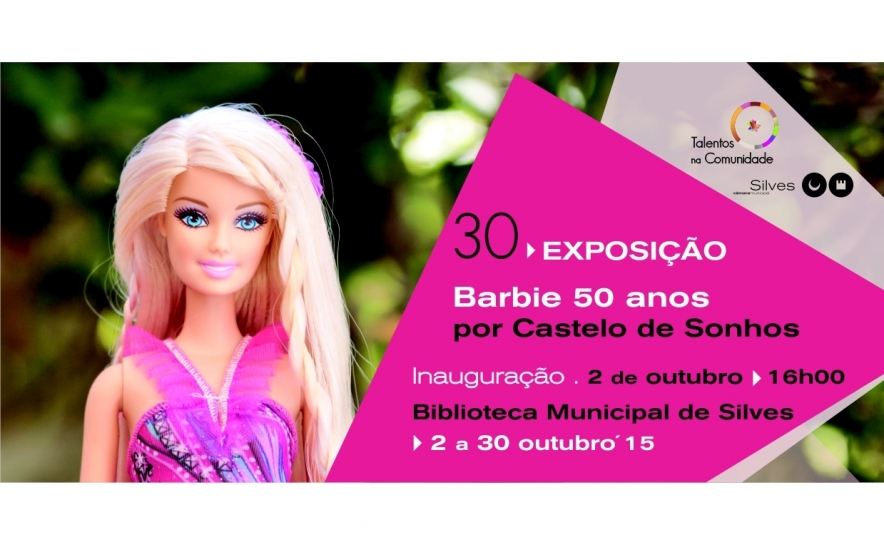 «Barbies» estarão em exposição na Biblioteca Municipal de Silves de 2 a 30 de outubro