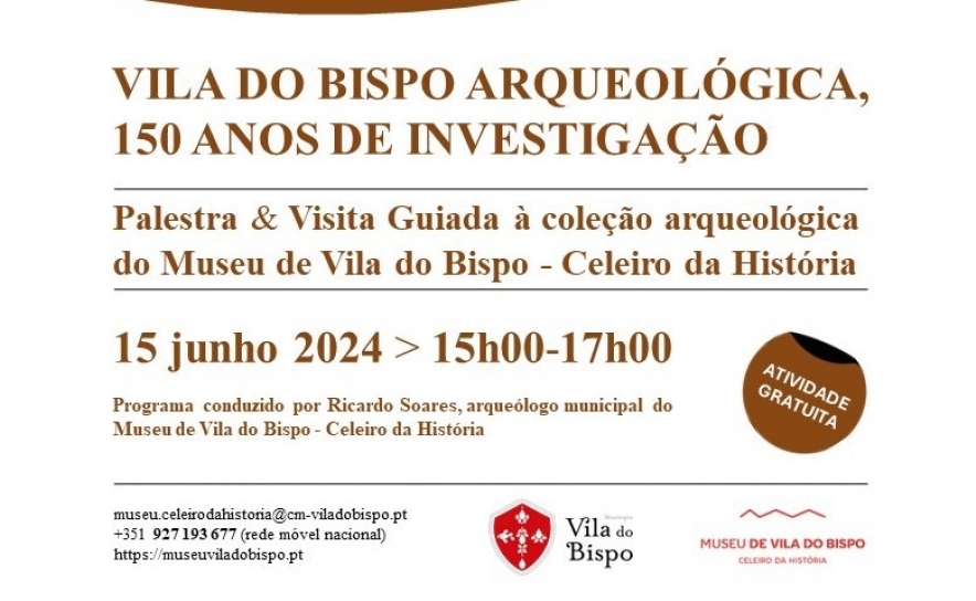 Vila do Bispo volta a associar-se às Jornadas Europeias da Arqueologia