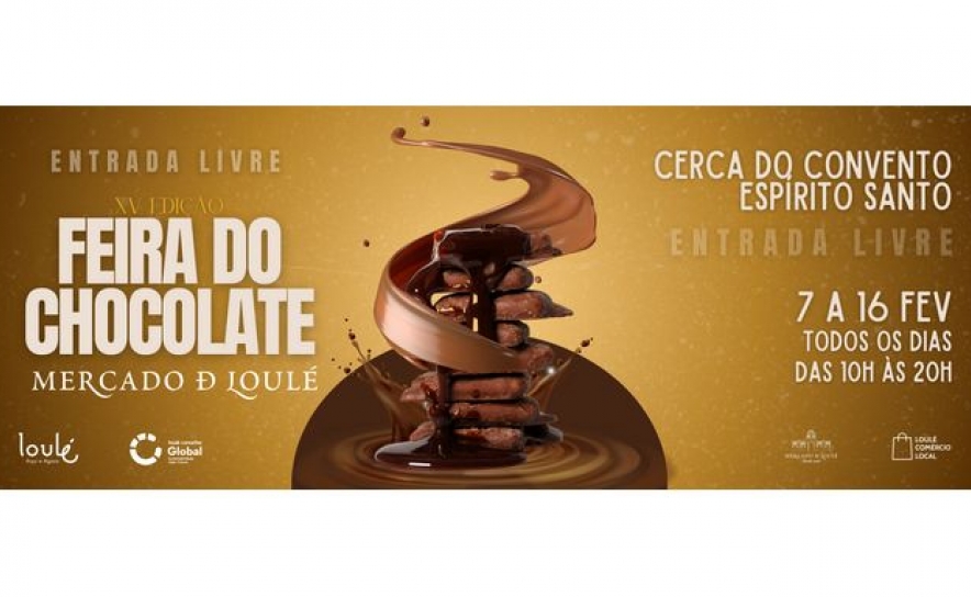 A FEIRA DO CHOCOLATE DO MERCADO DE LOULÉ CELEBRA 15 ANOS DE TRADIÇÃO ININTERRUPTA 