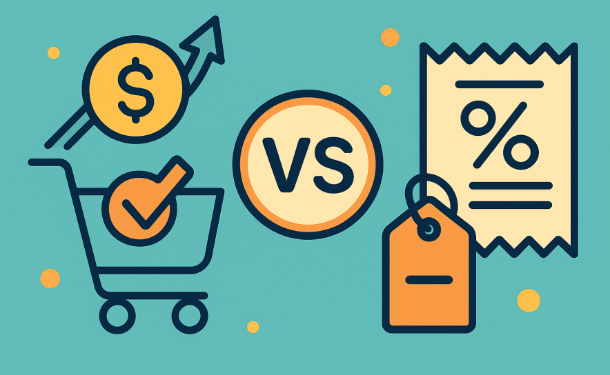 A diferença entre cashback e descontos diretos: qual é a melhor opção para poupar?