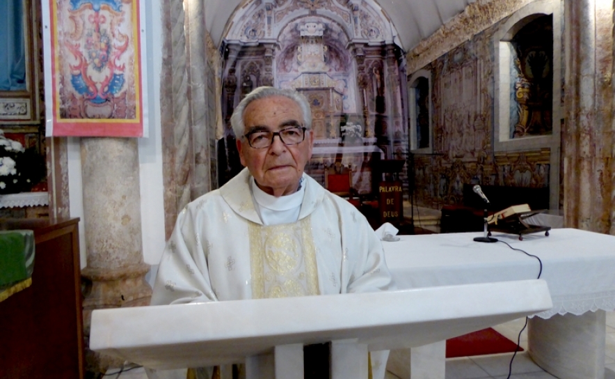 Padre Manuel Honorato Antunes homenageado pelo serviço prestado no seu 90.º aniversário 