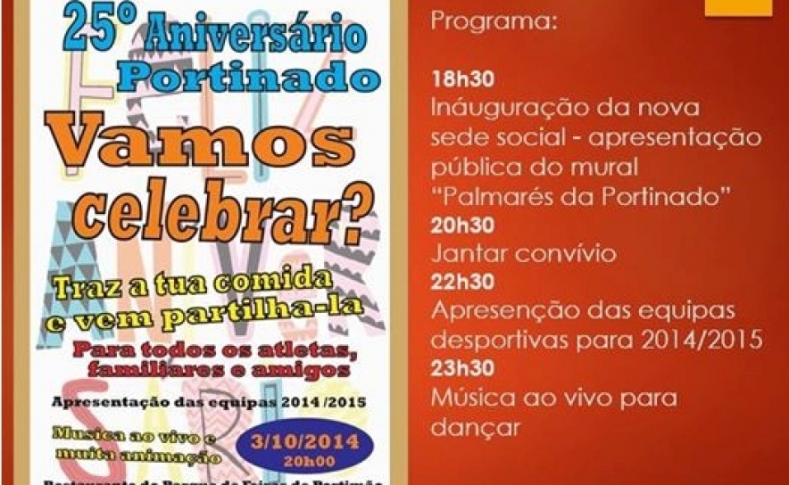 PORTINADO INAUGURA NOVA SEDE SOCIAL