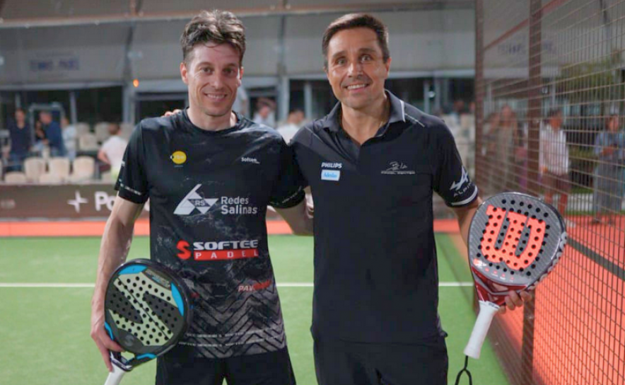 Chico Gomes e Belasteguin - finalistas Chico Gomes e Belasteguin - finalistas