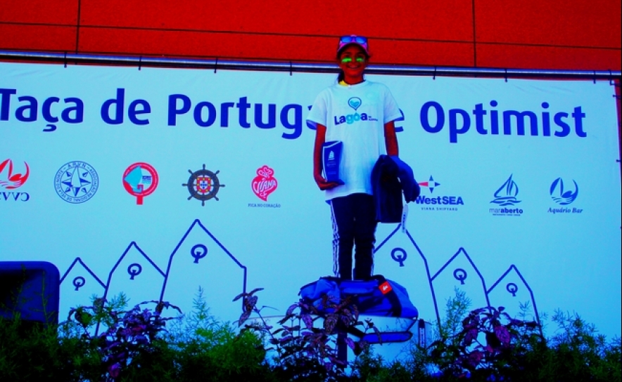 Beatriz Cintra leva Lagoa ao Mundial de Optmist no Chipre