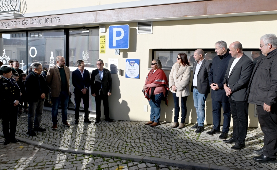 Descerramento da Placa comemorativa do 1º Aniversario de Boliqueime a categoria de Vila