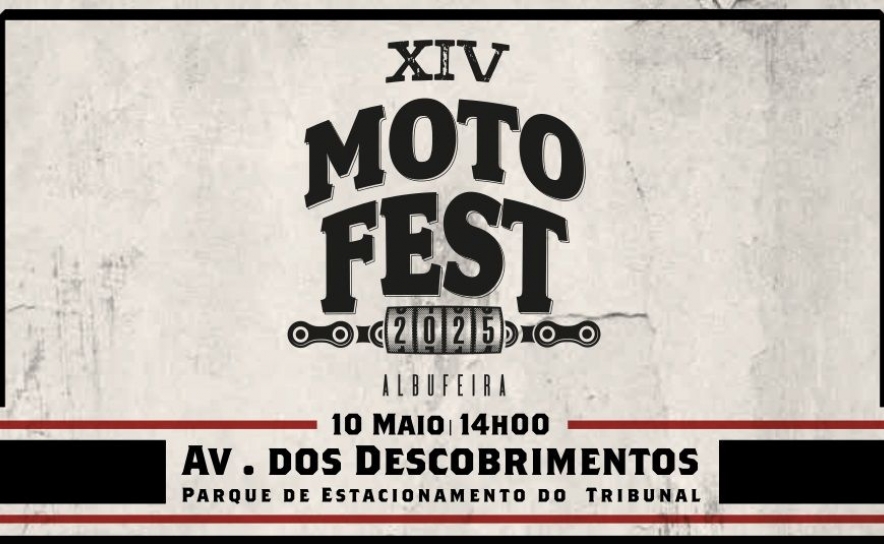 XIV MOTOFEST REGRESSA A ALBUFEIRA NO DIA 10 DE MAIO