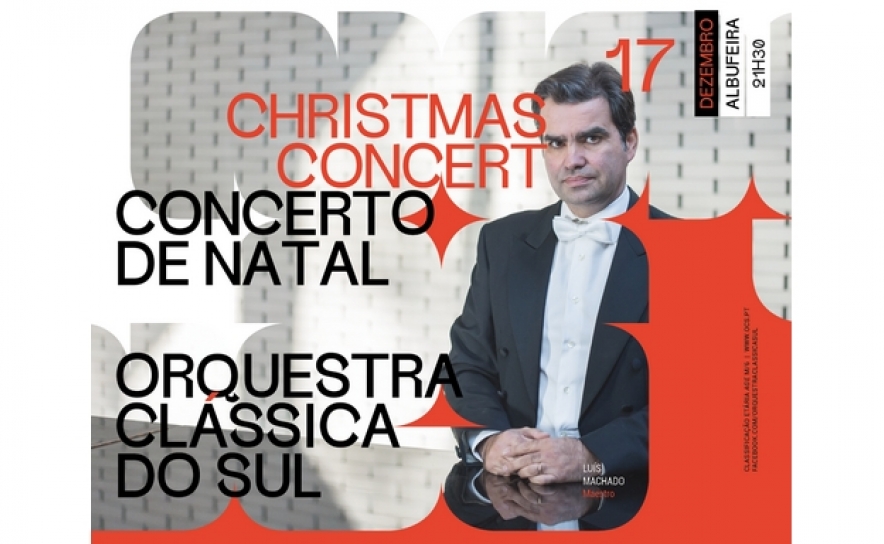 ORQUESTRA CLÁSSICA DO SUL LEVA CONCERTO DE NATAL AO AUDITÓRIO MUNICIPAL DE ALBUFEIRA     