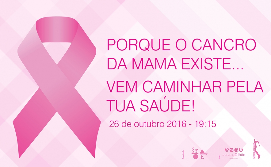 Luta contra o cancro da mama motiva ações de sensibilização em Olhão