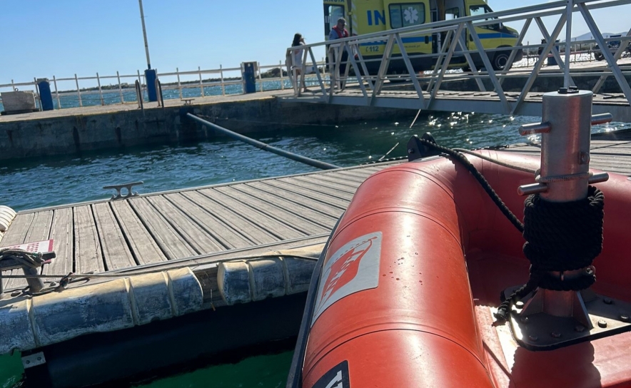 Estação Salva-vidas de Tavira auxilia criança na ilha de Tavira