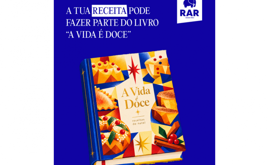 RAR Açúcar convida os portugueses a partilhar receitas e memórias de Natal para integrar o livro A Vida é Doce