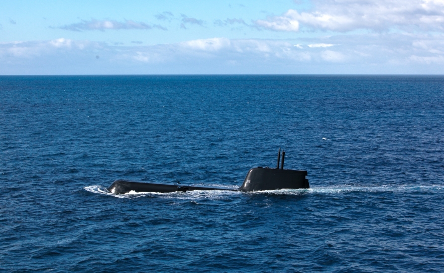 Submarino português cruzou a linha do Equador