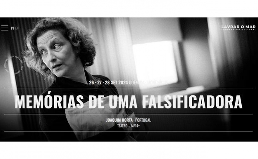 Peça de teatro «Memórias de uma Falsificadora» em Odemira e Monchique