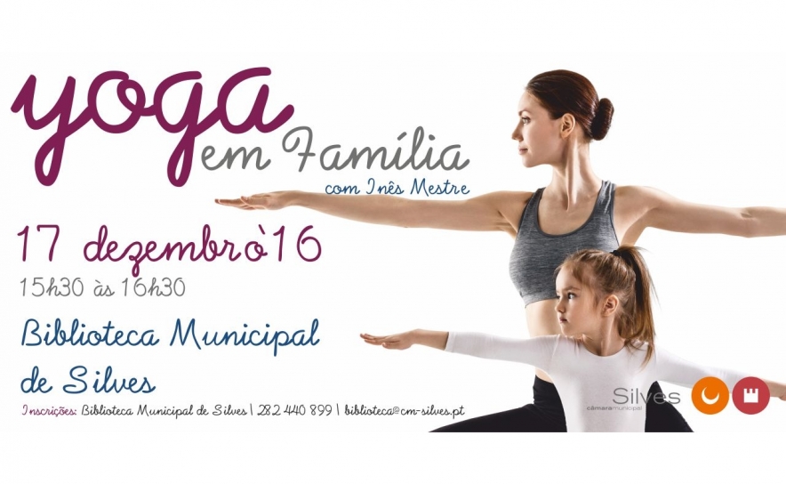 «YOGA EM FAMÍLIAS» REGRESSA NO PRÓXIMO SÁBADO, DIA 17 DE DEZEMBRO