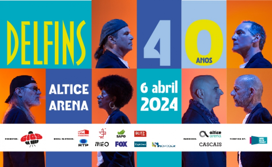 Delfins celebram 40 anos de carreira com concerto na Altice Arena em 2024