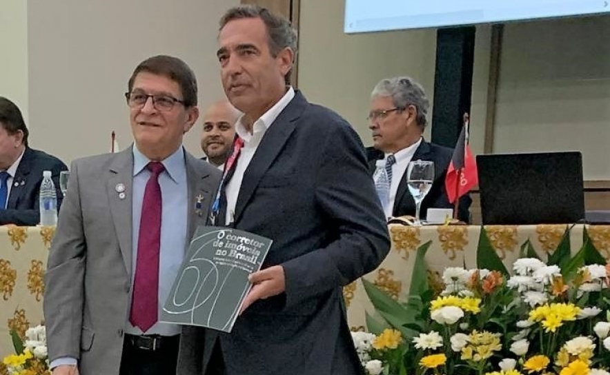 Reinaldo Teixeira reconhecido no Enbraci- Encontro Brasileiro de Corretores de Imóveis