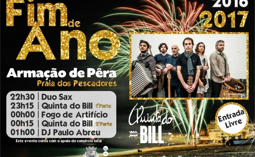 FESTA DE FIM DE ANO TRAZ QUINTA DO BILL A ARMAÇÃO DE PÊRA