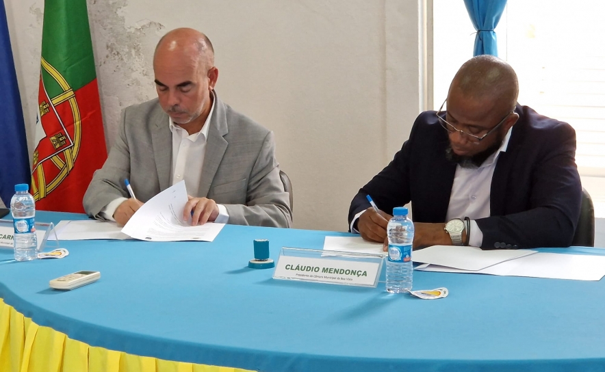 Municípios de Lagoa e Boa Vista (Cabo Verde) celebram protocolo de Geminação 