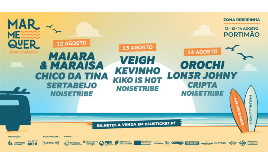 Festival Mar Me Quer fecha cartaz para a edição de 2026