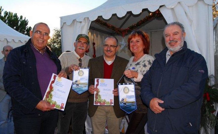 Joaquim Pinto, Presidente Junta de Freguesia de Almancil; José Galamba, Presidente do R. C. A. I. ; Vitor Aleixo – Presidente da Câmara Municipal de Loulé; Uschi Kuhn, Vice Presidente do R. C. A. I. e Joaquim Pinto, Presidente Junta de Freguesia de Almancil; José Galamba, Presidente do R. C. A. I. ; Vitor Aleixo – Presidente da Câmara Municipal de Loulé; Uschi Kuhn, Vice Presidente do R. C. A. I. e