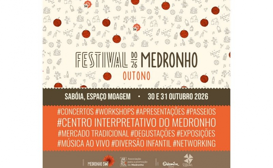 FESTIVAL DO MEDRONHO REGRESSA A SABÓIA A 30 E 31 DE OUTUBRO