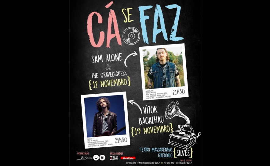 Nova Rúbrica «Cá Se Faz» traz Sam Alone & The Gravediggers e Vítor Bacalhau ao Teatro Mascarenhas Gregório