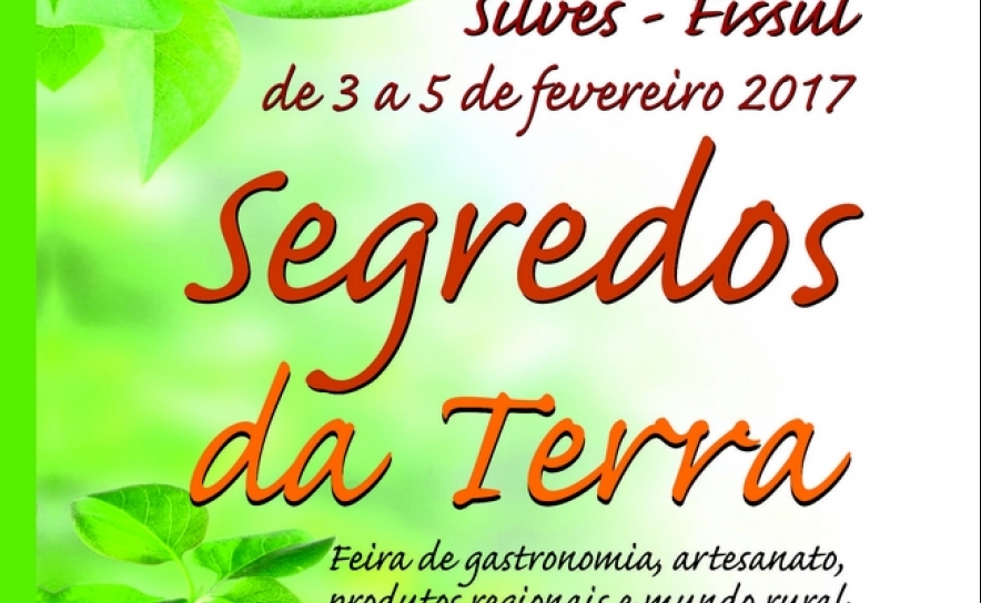 «Segredos da Terra» Feira de gastronomia, artesanato, produtos regionais e mundo rural