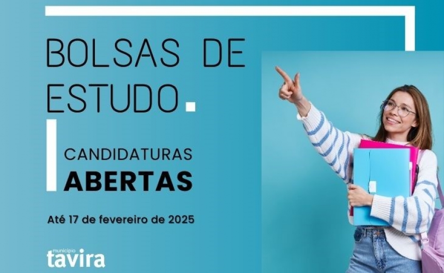 Abertas candidaturas para bolsas de estudo