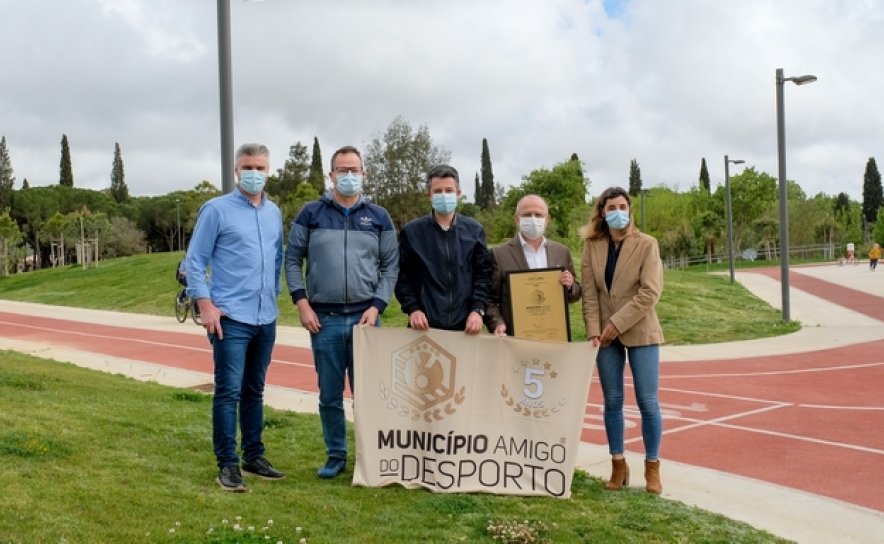 LOULÉ DISTINGUIDO COMO «MUNICÍPIO AMIGO DO DESPORTO» PELA QUINTA VEZ