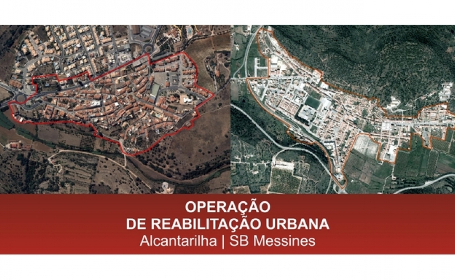 PROJETOS DE OPERAÇÃO DE REABILITAÇÃO URBANA DE SB MESSINES E DE ALCANTARILHA ESTÃO EM DISCUSSÃO PÚBLICA