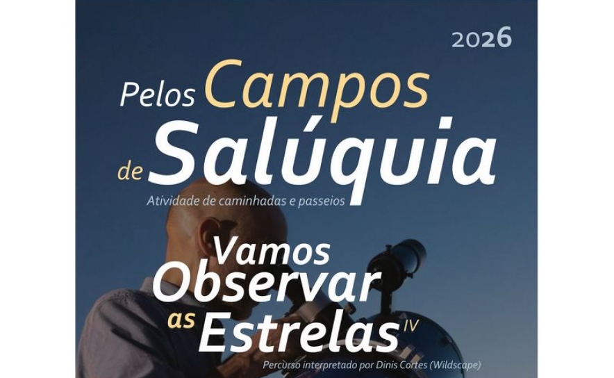 «Vamos observar as estrelas IV»  é a próxima atividade, na Serra do Álamo 