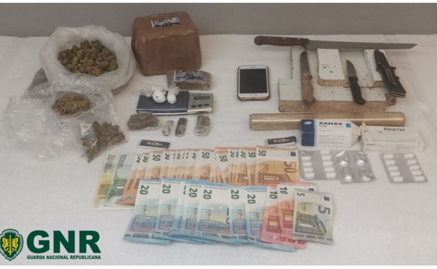 Vilamoura – Detido por tráfico com cerca de 2500 doses de estupefaciente