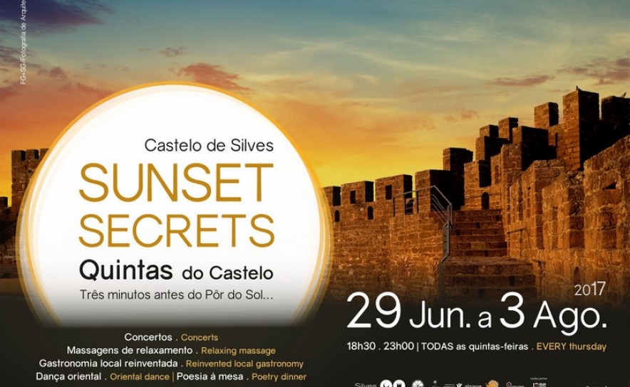 SUNSET SECRETS | QUINTAS DO CASTELO COMEÇAM NO PRÓXIMO DIA 29 DE JUNHO