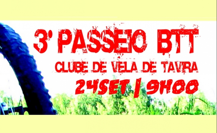 3º Passeio BTT - Clube de Vela de Tavira 