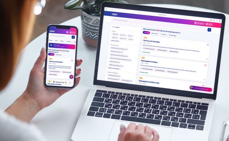  Clan anuncia o primeiro portal de emprego português com inteligência artificial em todo o percurso do candidato