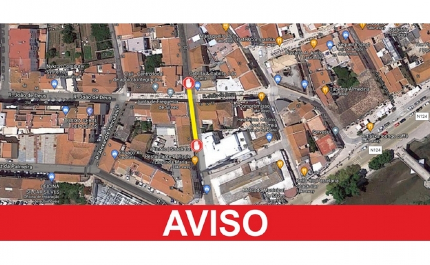 Em Silves| RUA FRANCISCO PABLOS ESTÁ INTERDITA POR QUESTÕES DE SEGURANÇA