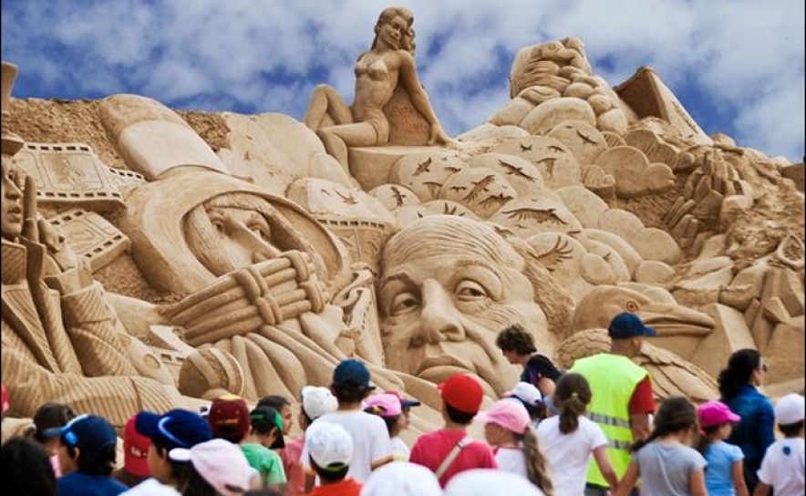 Festival de Esculturas de Areia encerra a 3 de janeiro
