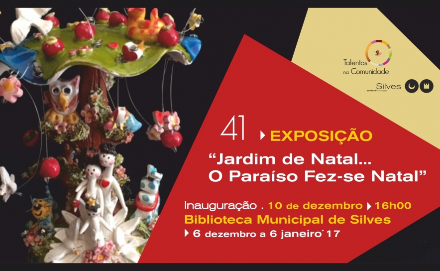 «JARDIM DE NATAL… O PARAÍSO FEZ-SE NATAL» INAUGURA A 10 DE DEZEMBRO